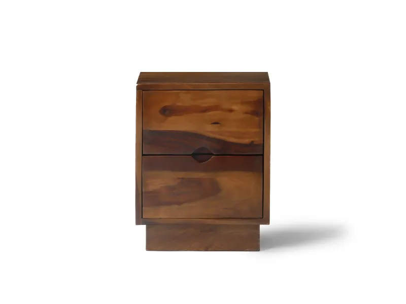 Alexa Solid Wood Bedside Table